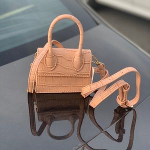 Tan mini bag